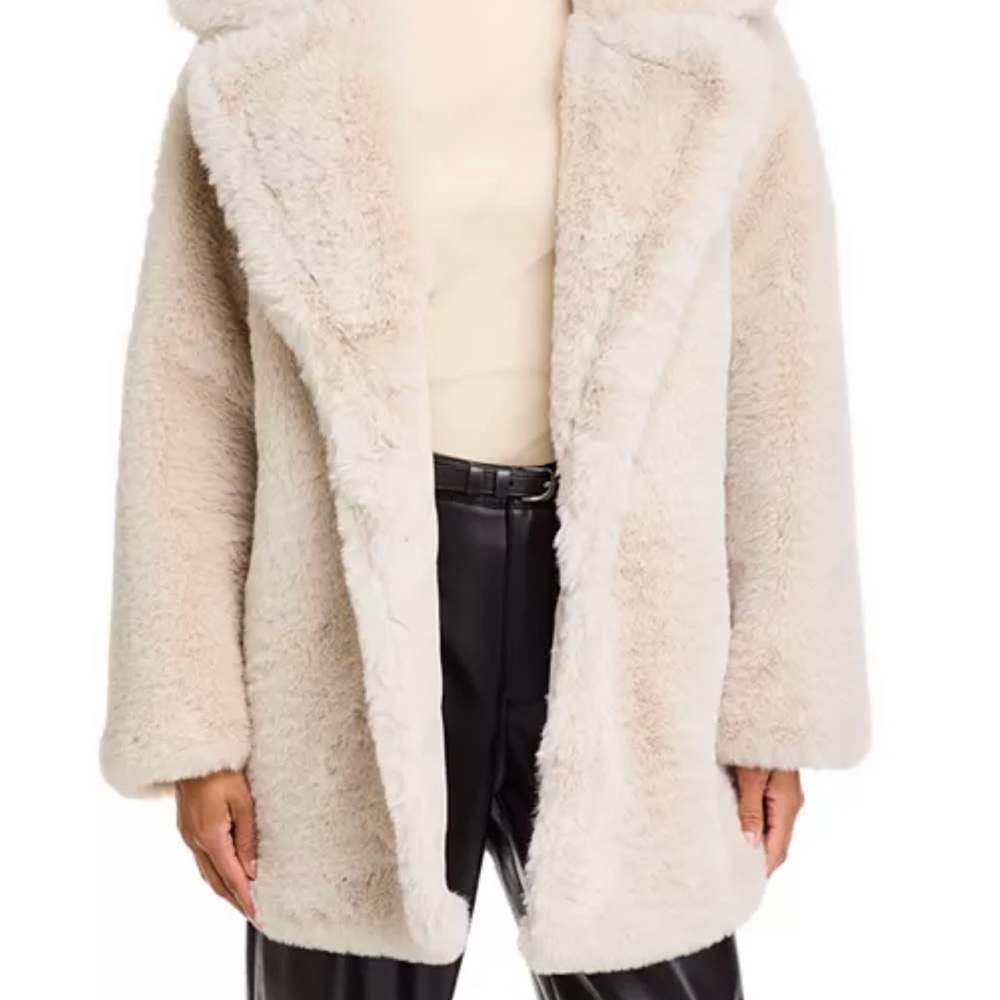 Steve Madden Cream Teddy Jacket